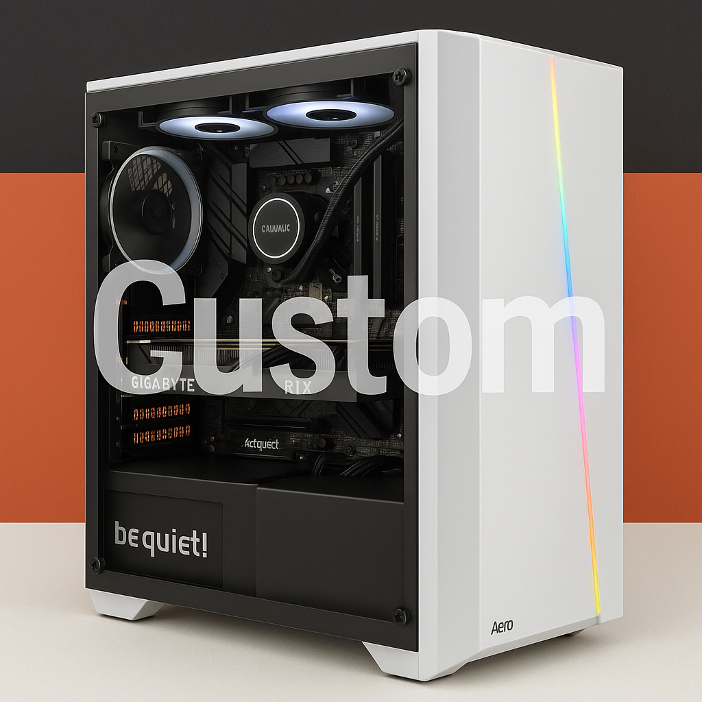 Custom Computer – Build Plan – Intel / Ryzen · Air / AIO · AMD Radeon / Nvidia RTX